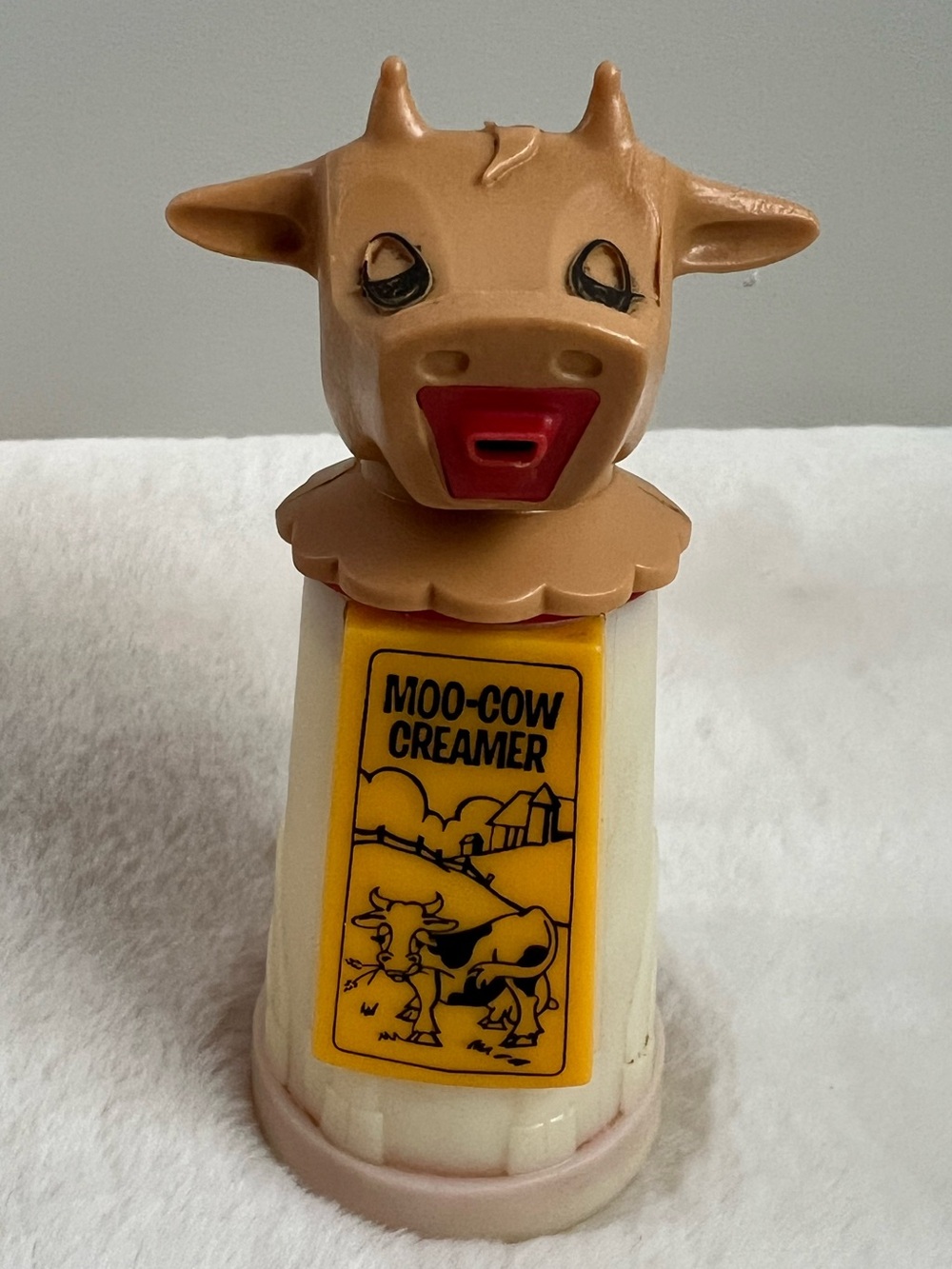 Vintage Whirley Moo-Cow Creamer Novelty Cow Pitcher Warren PA USA Retro Kitchen